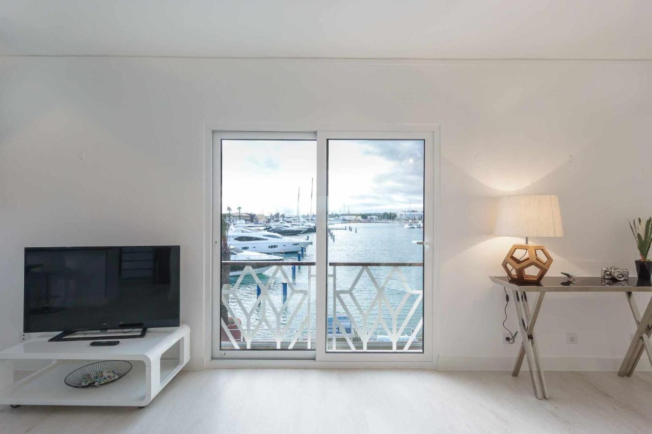 Boat View Marina Plaza By Vilamourasun Exteriör bild